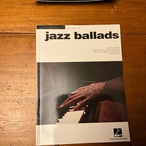 Jazz Ballads Piano Solos Book